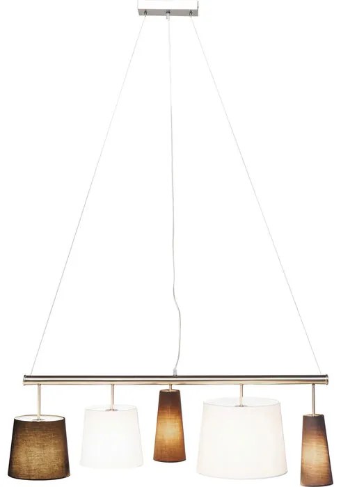 Designul câinilor Kare Design Lampa suspendata Parecchi Silver 100 cm
