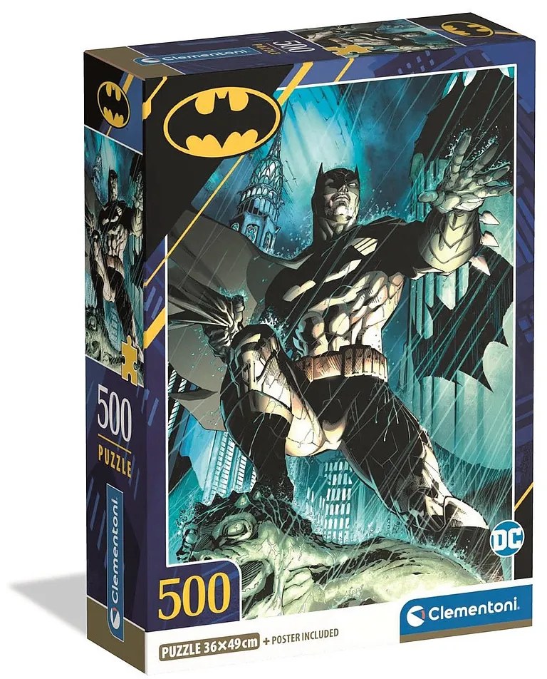 Batman Rainy Puzzle Compact de 500 de piese Clementoni