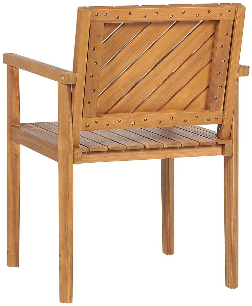 Scaun de grădină Blas (lemn deschis). 1077942