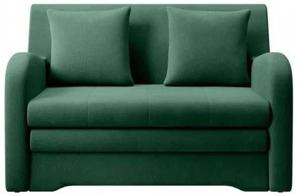 Canapea tapitata, extensibila, cu spatiu pentru depozitare, 130x85x103 cm, Ario, Eltap (Culoare: Gri deschis / Verde pepit)