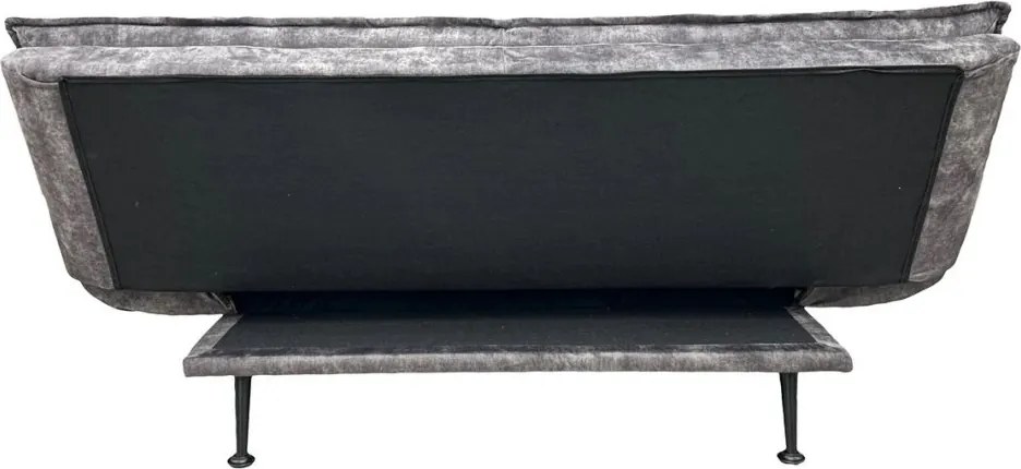 Canapea extensibila, Catifea Gri JAZZ 195cm