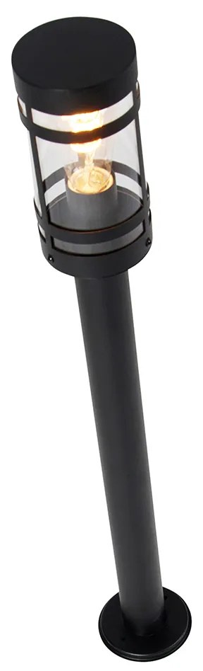 Lampă inteligentă de exterior neagră 80 cm IP44 incl. Wifi ST64 - Gleam