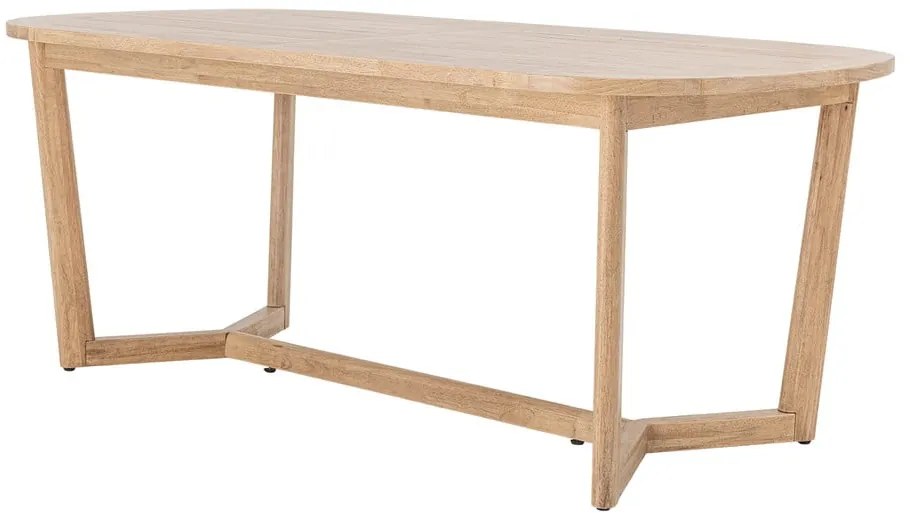 Masă de dining din lemn de arbore de cauciuc 100x200 cm Serrone – Bloomingville