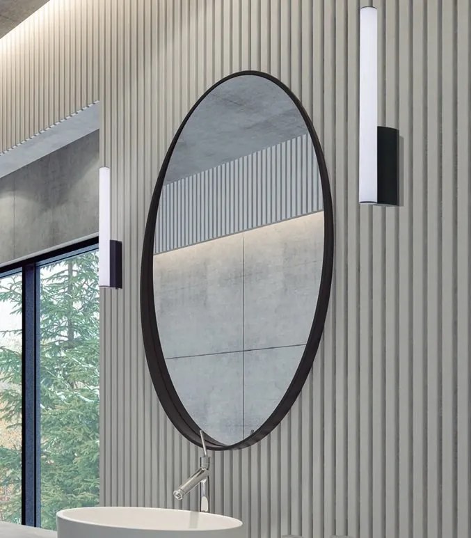 Aplica baie LED 3000K, Protectie IP44 Antiga negru