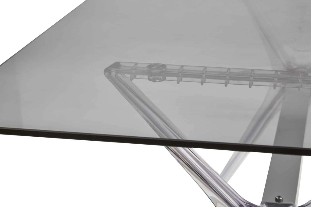 MASA POLIPROPILENA MALIBU - 140 cm / 80 cm - TRANSPARENT