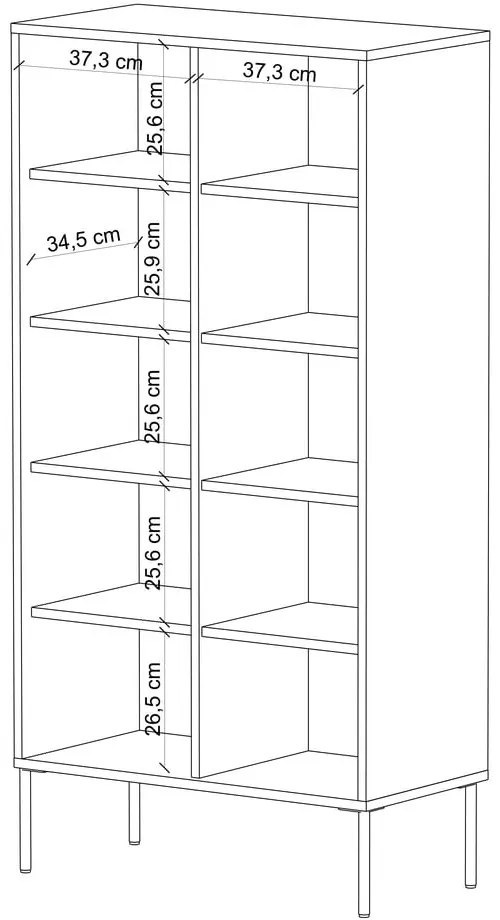 Dulap Skandica Merlin, alb