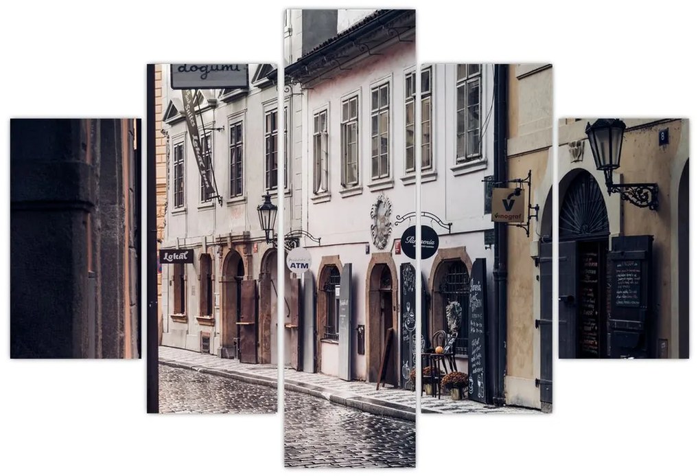 Tablou - Strada din Praga (150x105 cm)