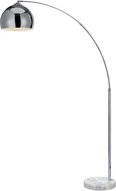 Lampadar Scout, metal/plastic, crom, 174 x 110 x 31 cm