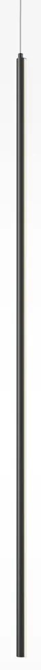 Pendul LED liniar stil minimalist Halo negru