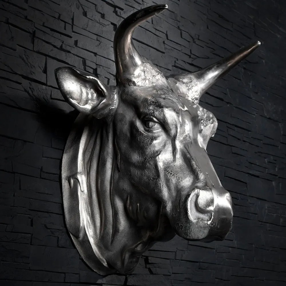 Statueta design decorativ Torero Deko argintie A-17372 VC