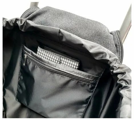 Rolser Geantă de cumpărături pe roți I-Max Star 2, negru și alb