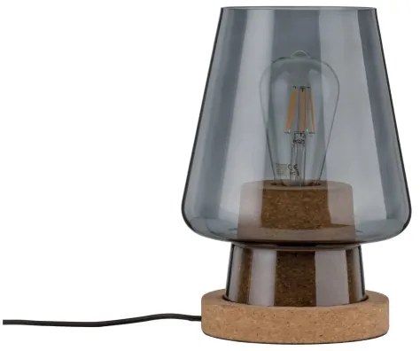 Lampă de masă Paulmann IBEN 79736 - 1xE27/20W, 230V, fumurie