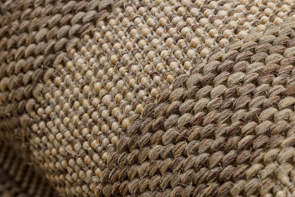 Covor sisal Floorlux 20645 cafea si natural
