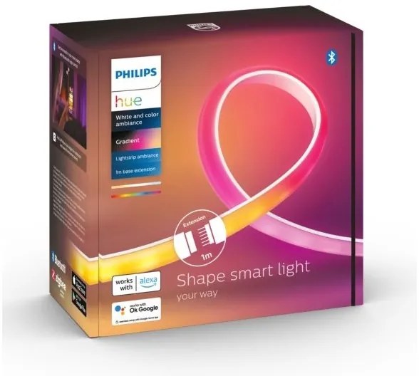 Set de extensie cu bandă LED Philips Hue WACA LED/12,3W/230V 1 m