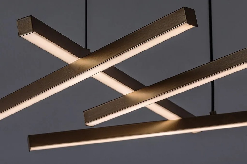 Lustra LED suspendata cu telecomanda Severine