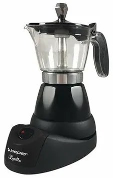 Beper BC040N aparat electric de cafea Moka pentru3 cești