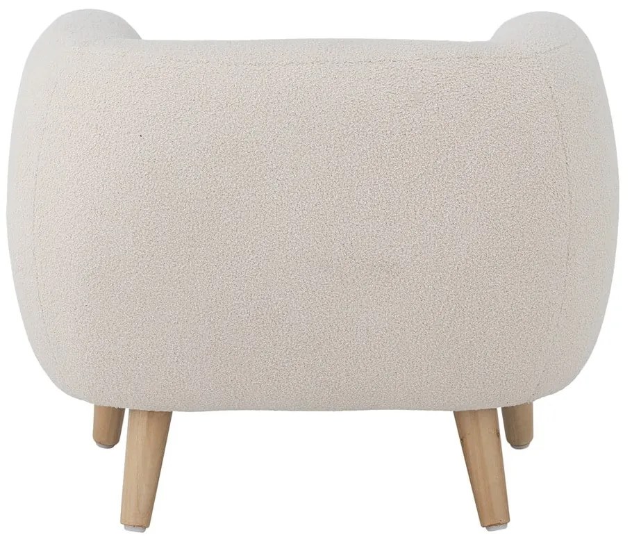 Fotoliu de copii alb Cade – Bloomingville Mini