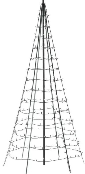 Twinkly TWP300SPP-BEU LED RGBW brad de Crăciun exterior 300 LED 2m IP44 Wi-Fi