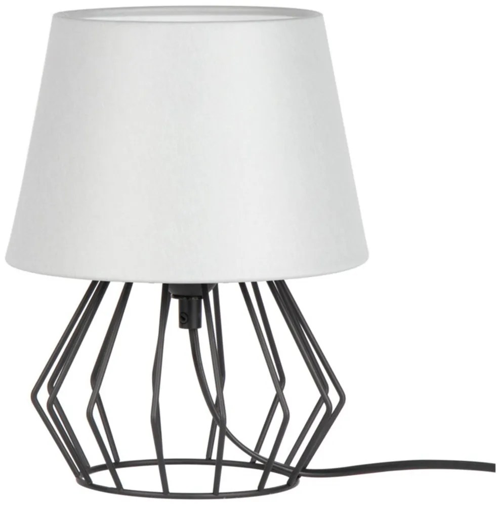 Lampă de masă Spot-Light 7668104 MANGOO 1xE27/40W/230V gri/negru