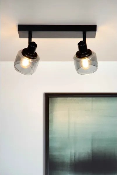 Spot Lucide 77979/02/30 BJORN 2xE14/40W/230V negru