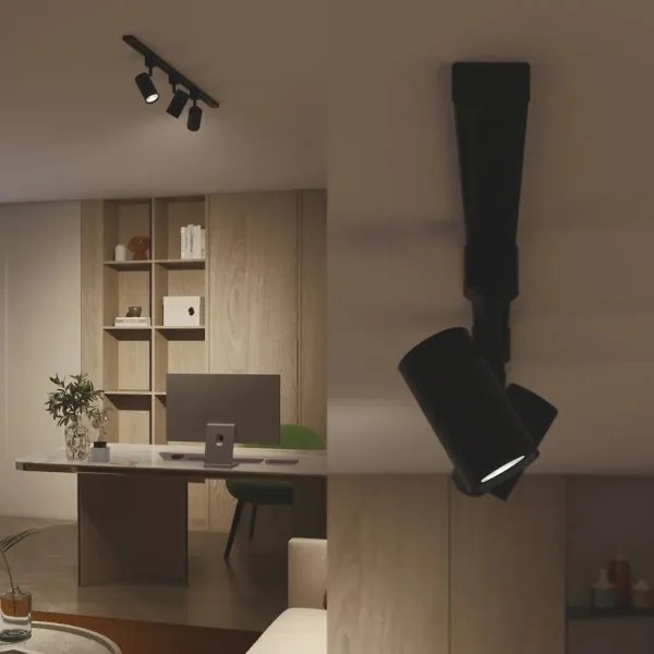 Philips - Spot LED dimabil pentru șină EASYLINK HUE, 3x GU10/4,7W/230V + Hue Bridge
