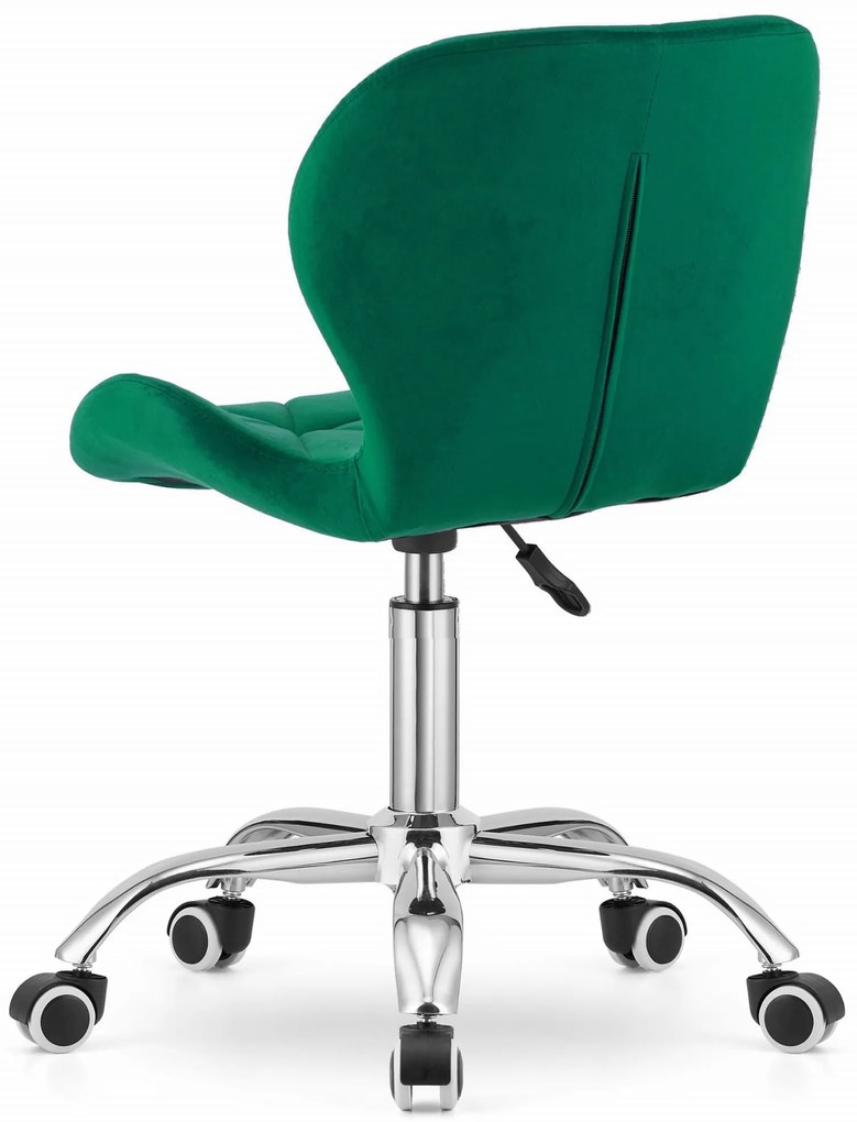 OFERTA Scaun de birou verde AVOLA VELVET II. calitate primara