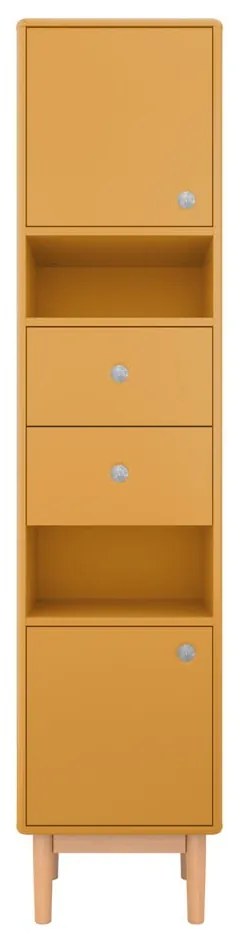 Dulap de baie galben muștar înalt/suspendat 40x158 cm Color Bath – Tom Tailor