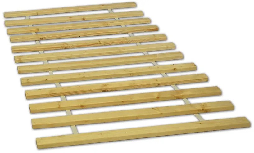 Somiera cu lamele drepte si banda textila 90 x 200 cm