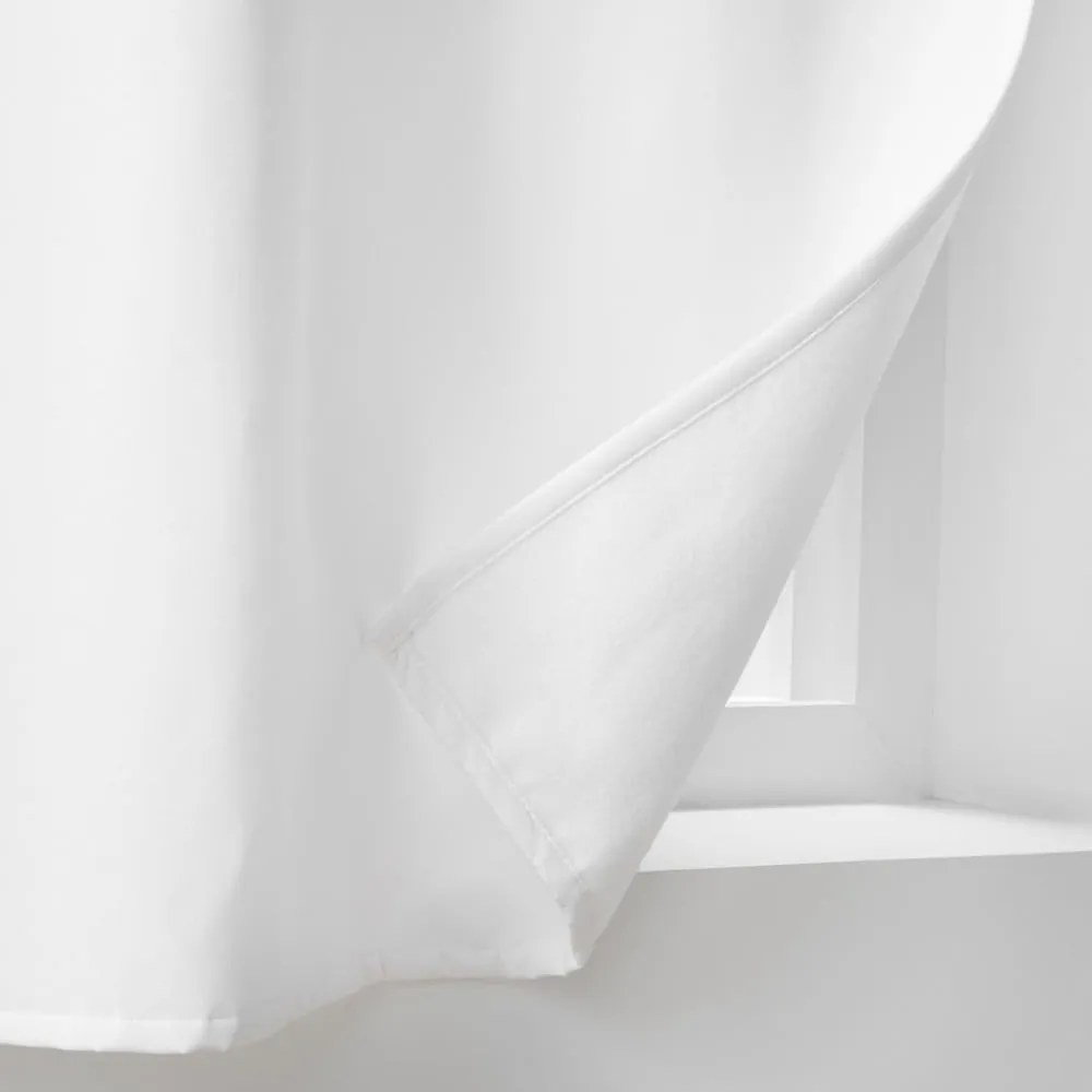 Draperie albă termoizolantă, antifonică din microfibră 135x180 cm Micropolar – douceur d'intérieur