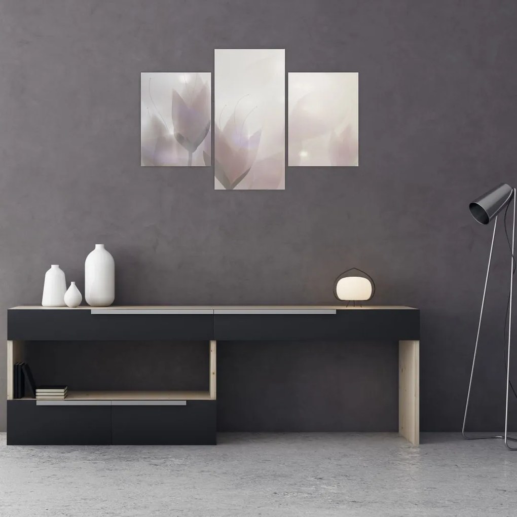 Tablou - Flori de crocus (90x60 cm)