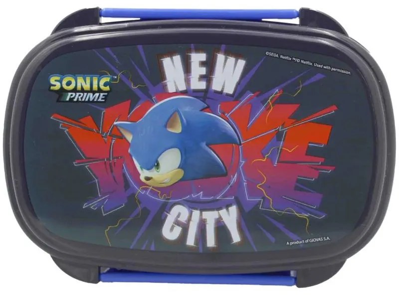 Sonic Ariciul Get Me Cutie pentru Sandwich + Set de Tacâmuri