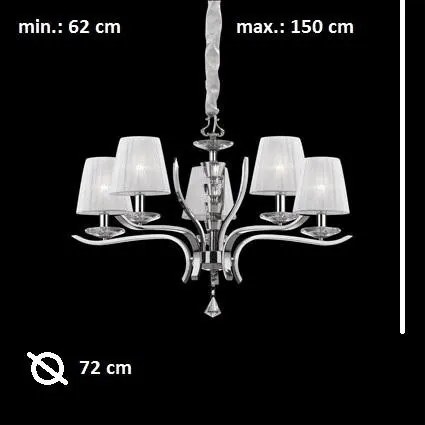 Lustra cristal Venezian diametru 72cm PEGASO SP5 066448