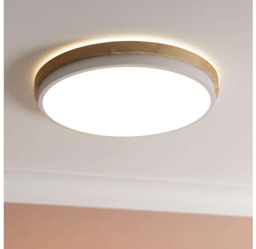 Plafonieră LED dimabilă Brilliant BAARLO LED/24W/230V d. 35 cm alb