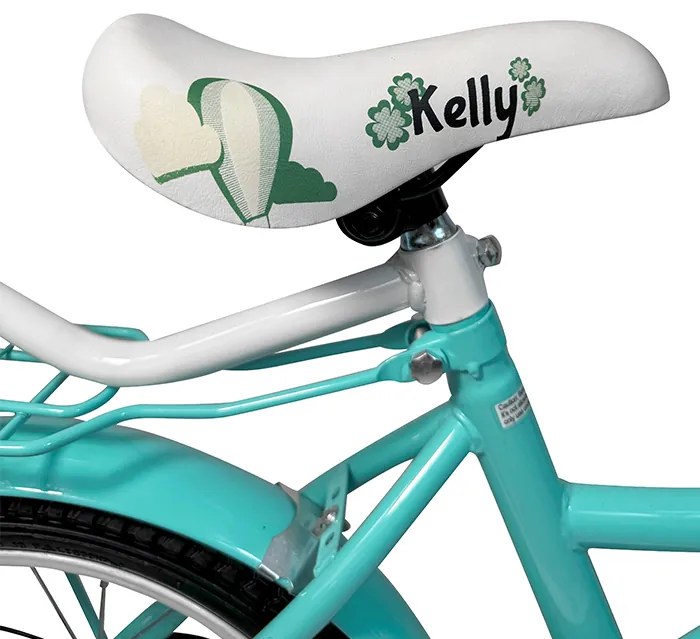 Bicicletă pentru copii cu bară de ghidare, coș și roți auxiliare 12 – pentru copii cu vârsta între 2,5 și 4 ani