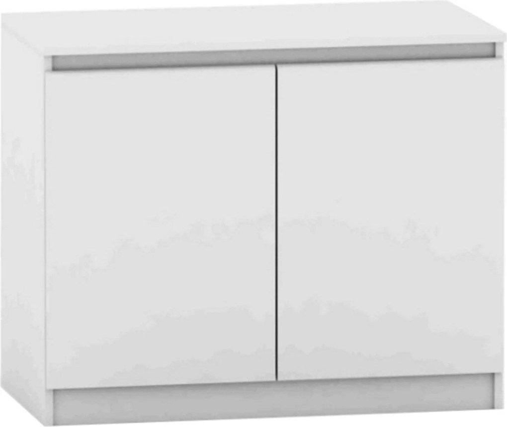 Comoda HANY NEW 008, alb, DTD laminat, 90x49x74 cm