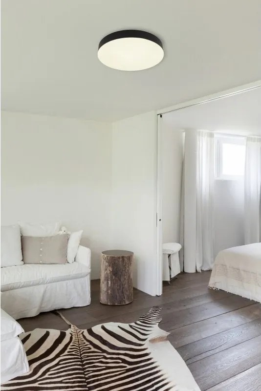 Plafoniera LED design circular MATTHEW negru