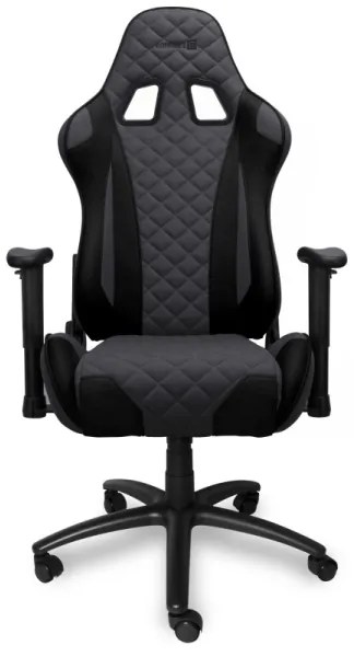 Scaun pentru jocuri video CONNECT IT CGC-1200-GY Monaco Pro gri/negru