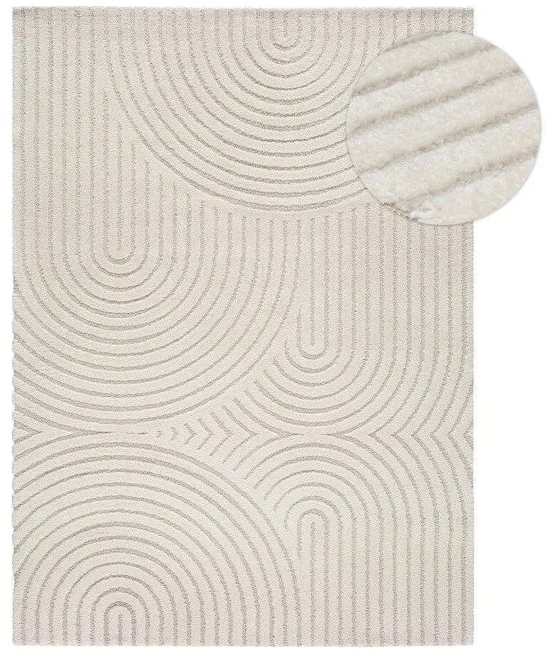 Covor crem 80x150 cm Yen One – Universal