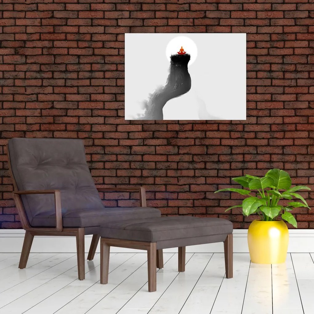 Tablou - Meditație în vârf (70x50 cm)