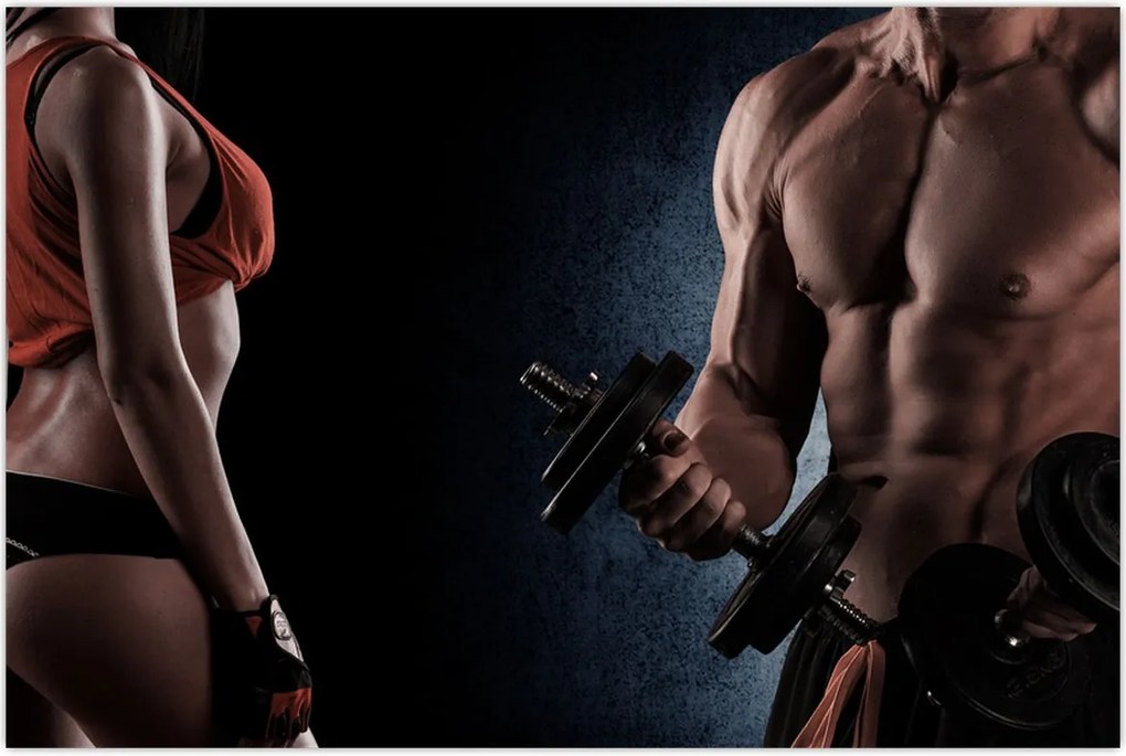 Tablou - Fitness (90x60 cm)