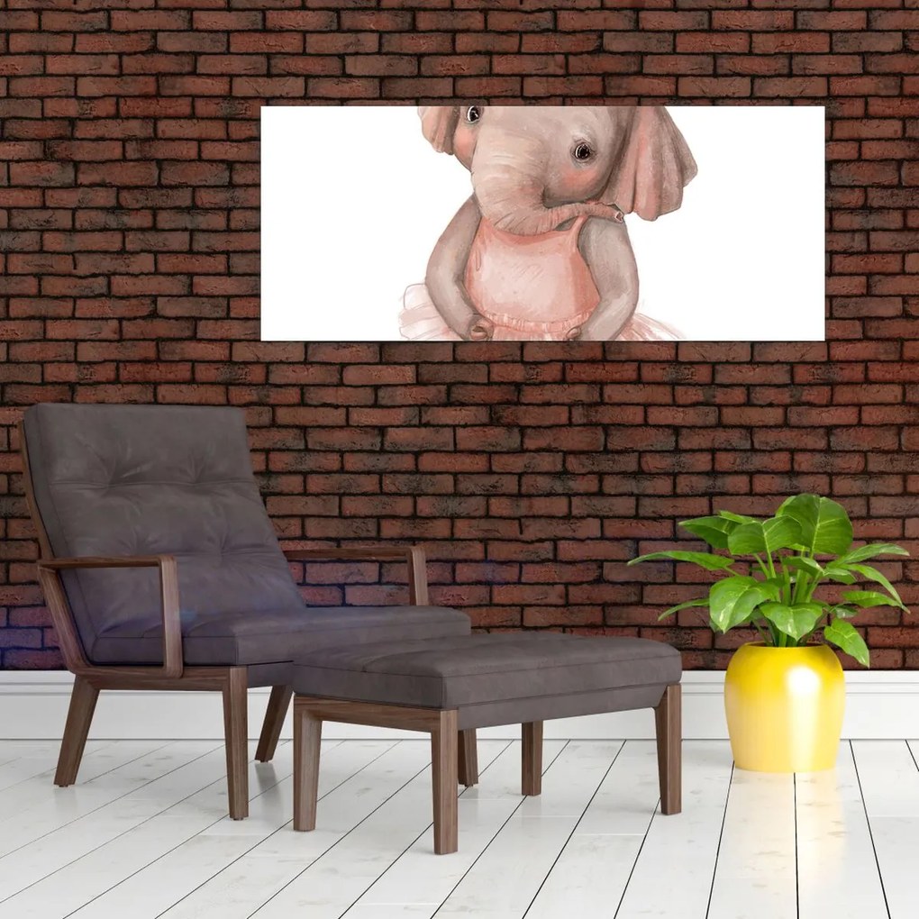 Tablou - Animăluț în acuarelă N⁰5 (120x50 cm)