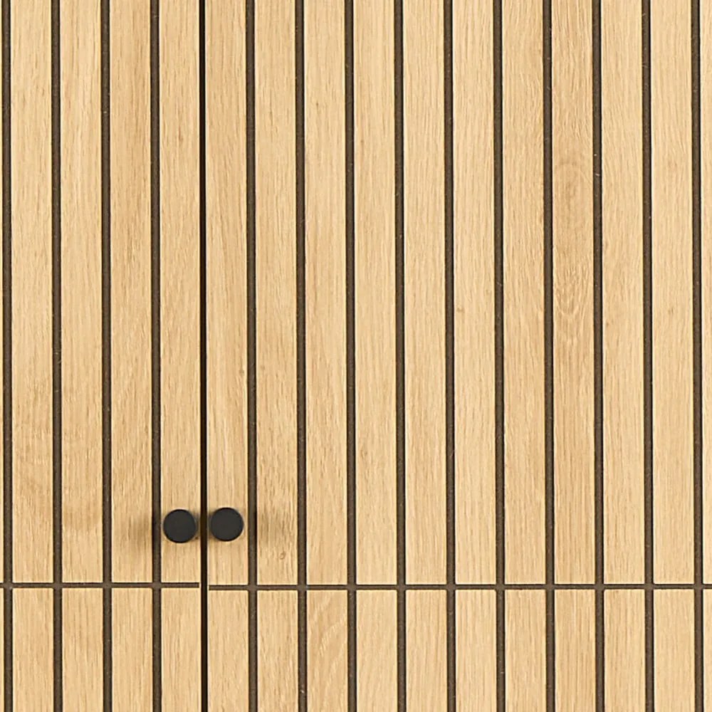 Șifonier în culoare naturală cu aspect de lemn de stejar 99x200x60 cm Albany – Actona