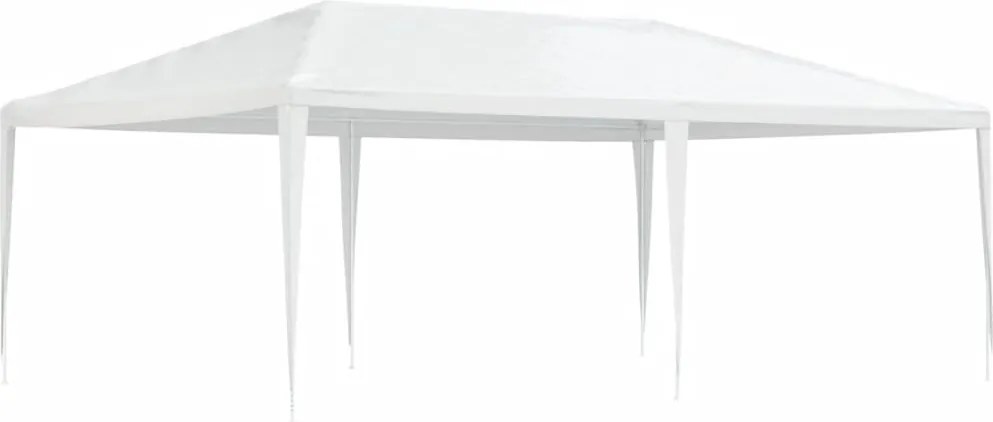 vidaXL Cort de petrecere, alb, 4 x 6 m