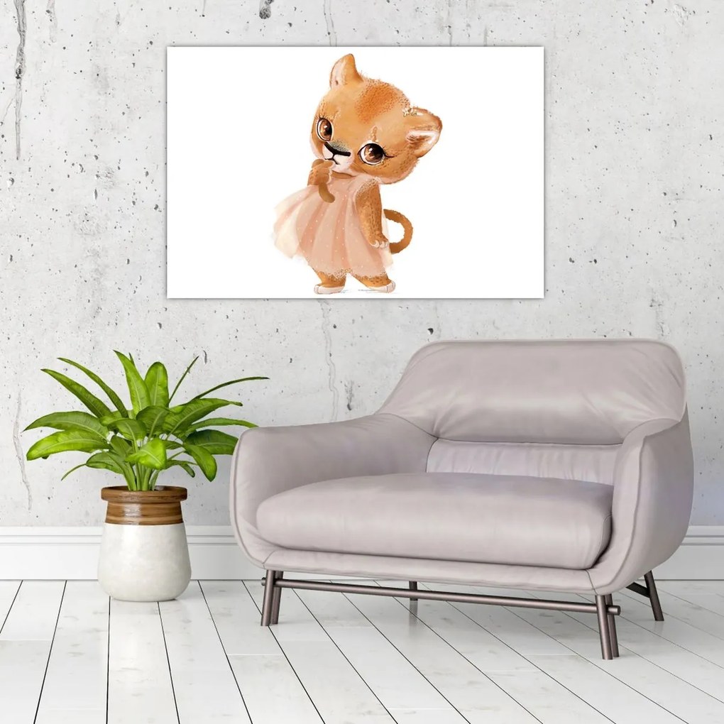 Tablou - Animăluț în acuarelă N⁰6 (90x60 cm)