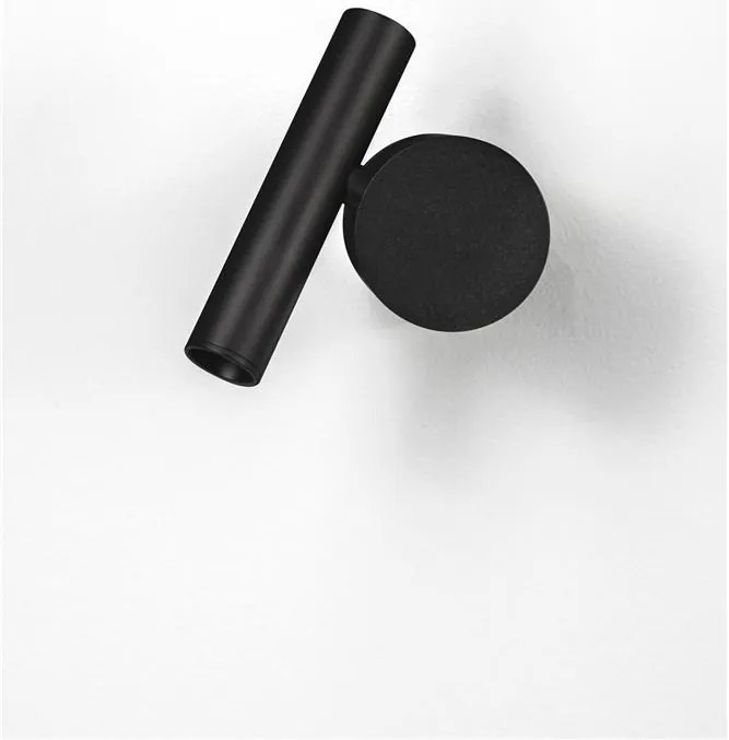 Aplica cu Spot LED directionabil stil minimalist CICLO negru, NVL-9540283
