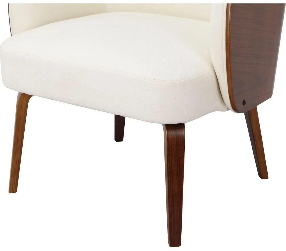 Fotoliu alb Haruko - Støraa