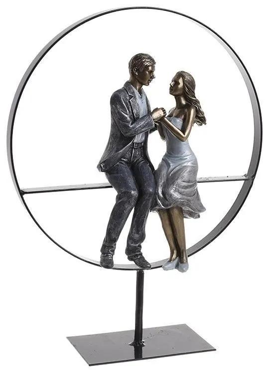 Figurina Cuplu rasina 25X10X34 cm