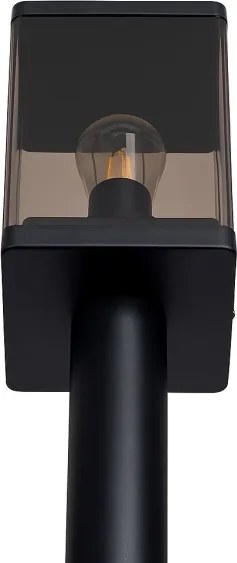Lampă de exterior 1xE27/60W/230V IP44 negru/maro fumuriu
