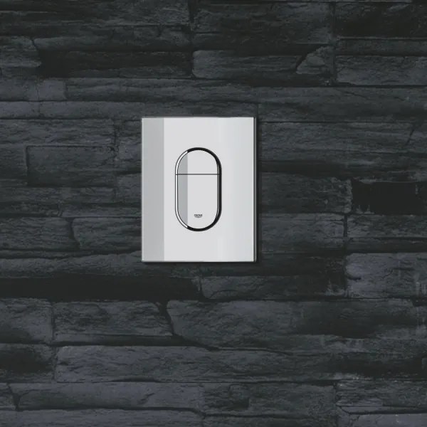 GROHE 38844000 - Plăcuță de comandă ARENA COSMOPOLITAN 156 × 197 mm crom