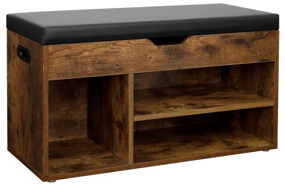 Pantofar DAVOR maro/negru